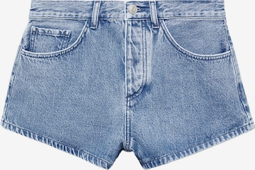 MANGO Regular Shorts 'ROWAN' in Blau: predná strana