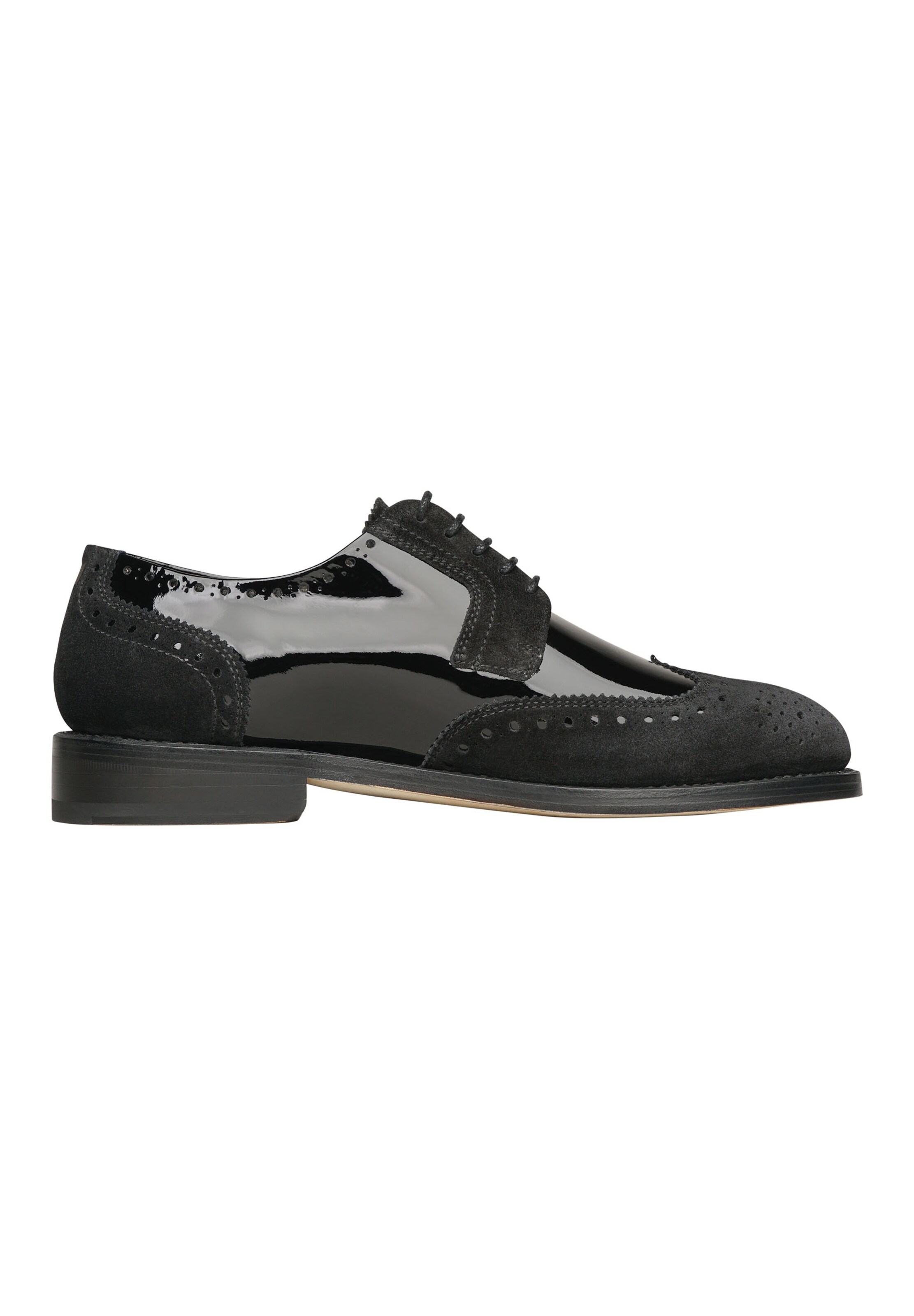 Frauen Halbschuhe Henry Stevens Schnürschuhe Rahmengenäht 'Ella FBB' in Schwarz - MG91229 Frauen Halbschuhe Henry Stevens Schnürschuhe Rahmengenäht 'Ella FBB' in Schwarz - MG91229