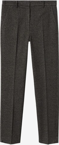 Pantalon à plis 'Warm' MANGO en gris : devant