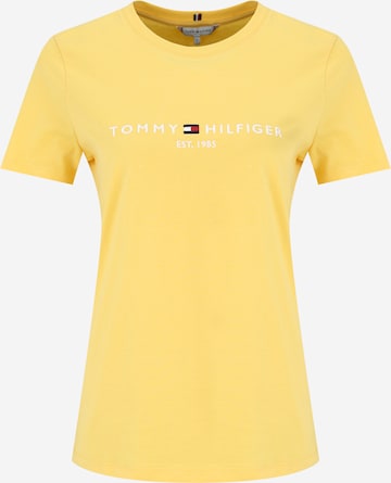 TOMMY HILFIGER - Camisa em amarelo: frente