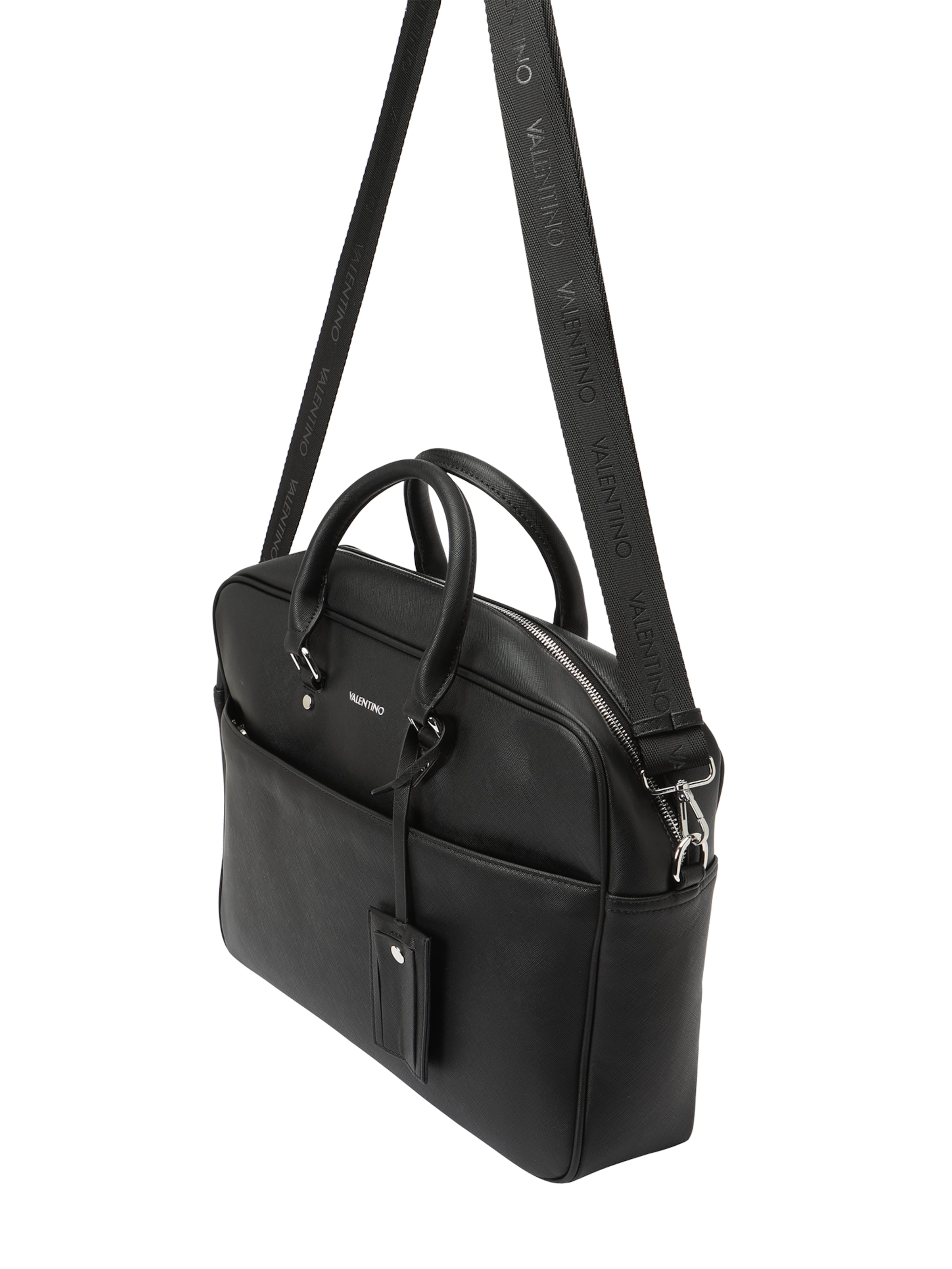 Borsa portadocumenti 'Marnier' di VALENTINO in nero: frontale