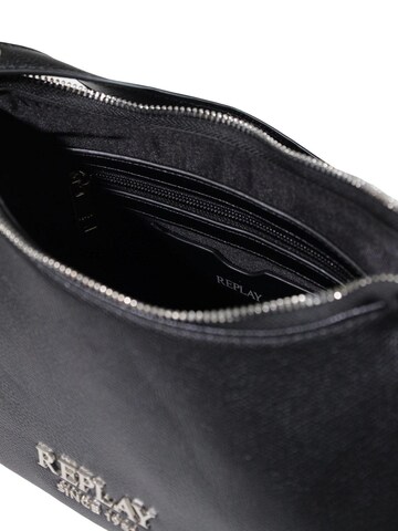 Borsa a spalla 'TEXTURIZED SYNTHETIC FW01A1.000.A7243S' di REPLAY in nero