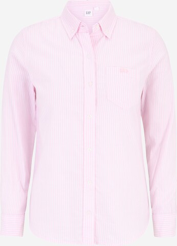 Gap Petite Blouse in Pink: front