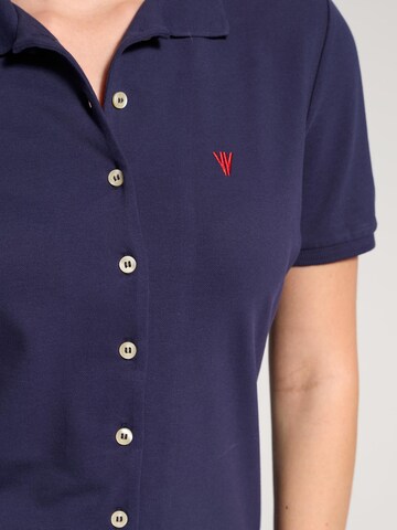 NOWIHT Bluse 'Eugenie'‌ in Blau