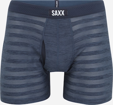 SAXX Spordialuspüksid 'HOT SHOT', värv sinine: eest vaates