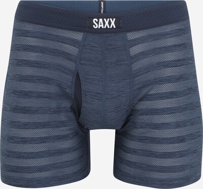 SAXX Sous-vêtements de sport 'HOT SHOT' en indigo / bleu-gris, Vue avec produit