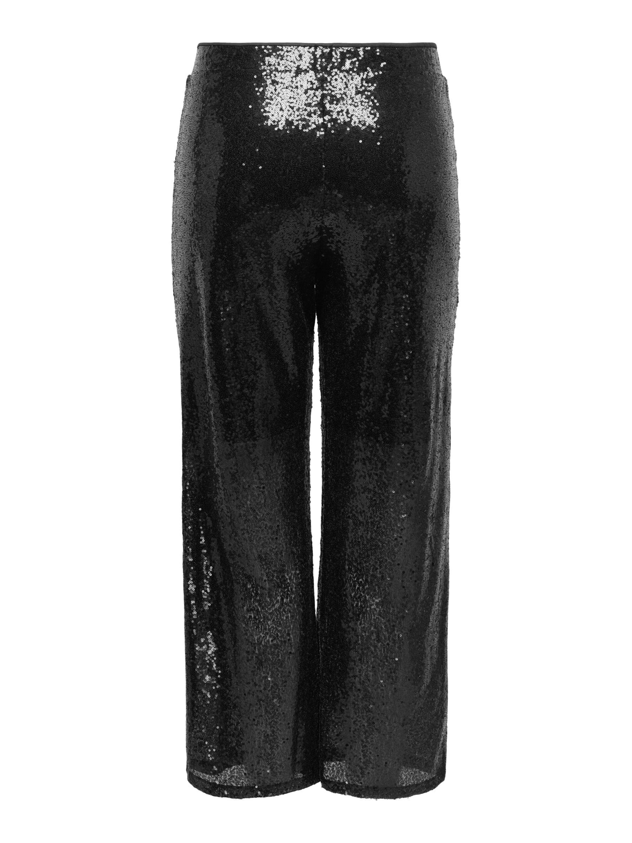 ONLY Carmakoma - Pierna ancha Pantalón 'CARBecca' en negro