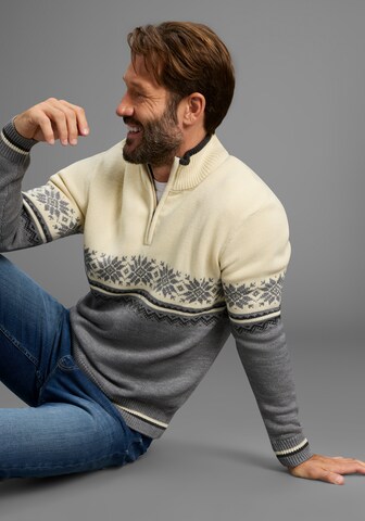 Man's World Sweater in Grey