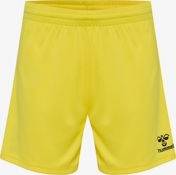 Hummel Sports trousers 'Essential' in Yellow: front