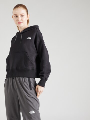 THE NORTH FACE - Camiseta deportiva en negro: frente