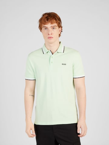 BOSS Green T-shirt 'Paddy' i grön: framsida