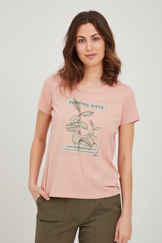 Fransa T-Shirt in Pink: predná strana