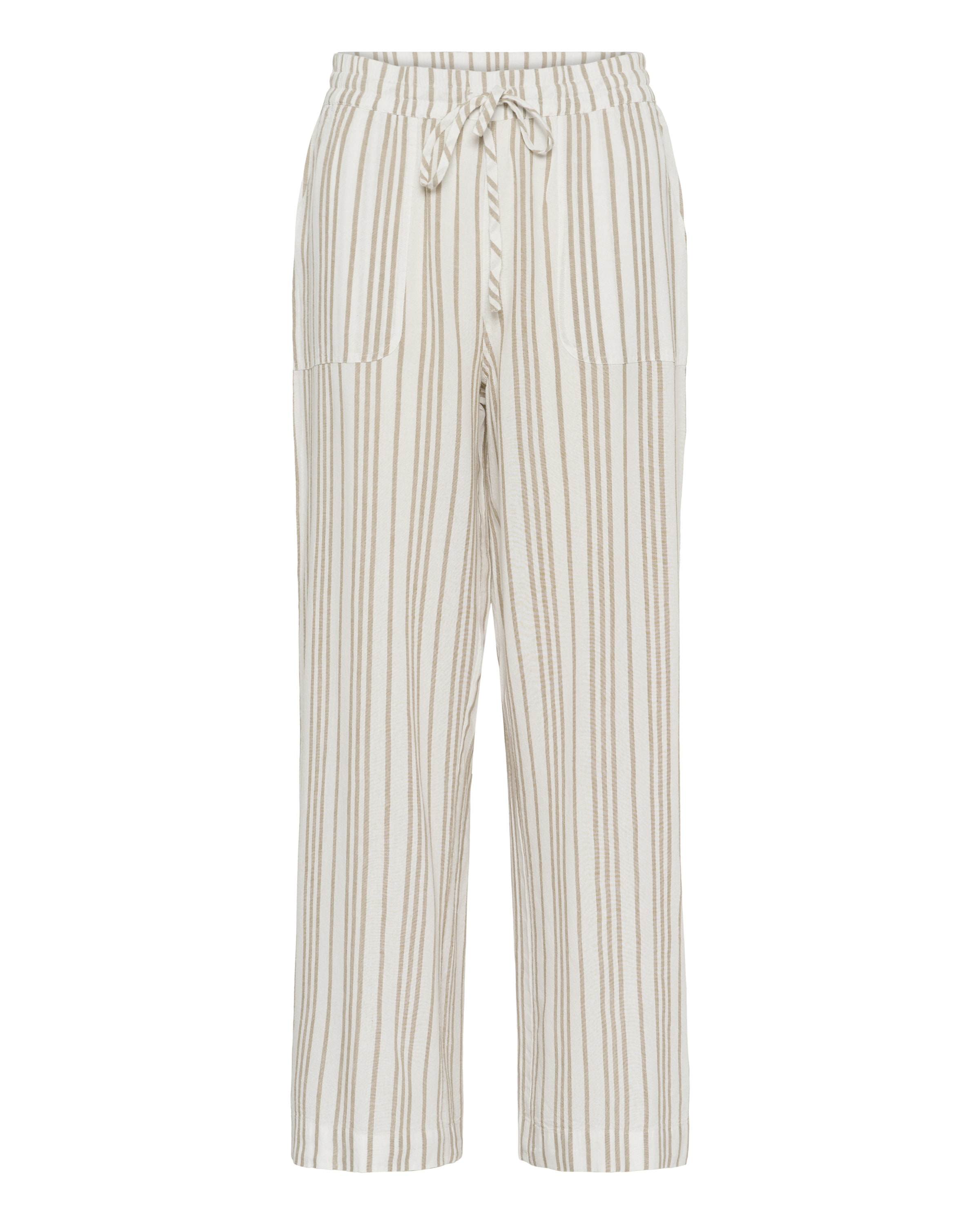 Kaffe Loosefit Hose in Weiß: Vorderseite