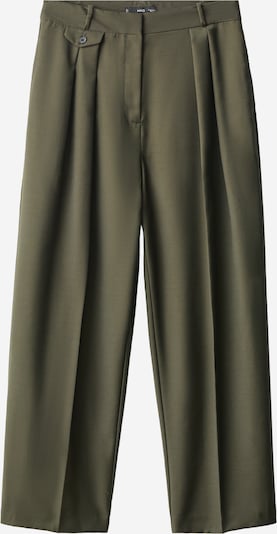 MANGO Plisované nohavice 'NASA' - olivová, Produkt