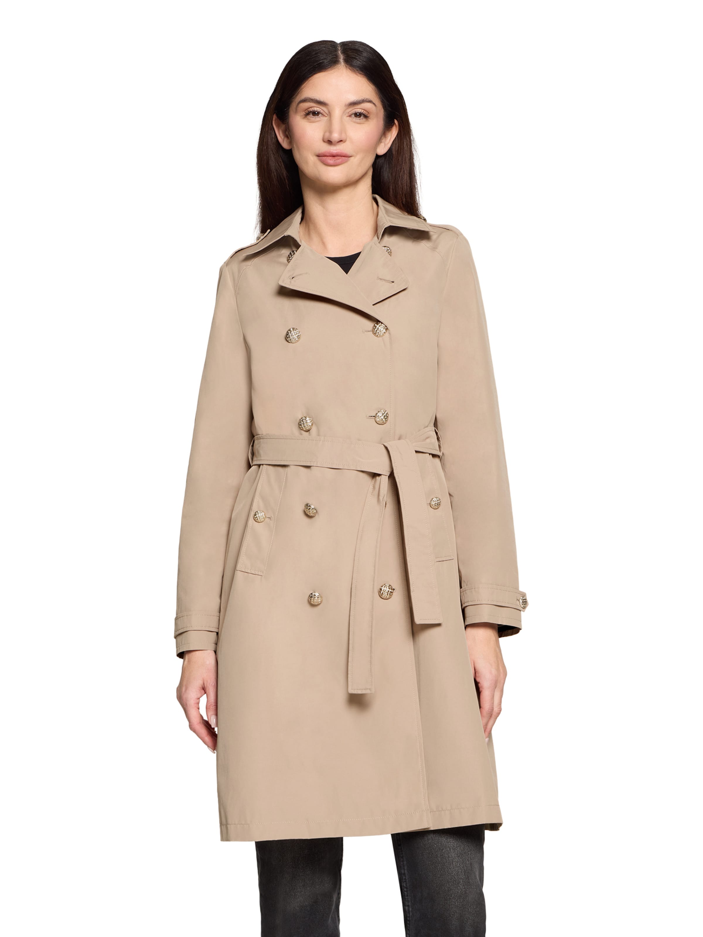 Betty Barclay Tussenmantel in Bruin: voorkant