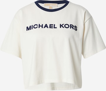 T-shirt MICHAEL Michael Kors en blanc : devant