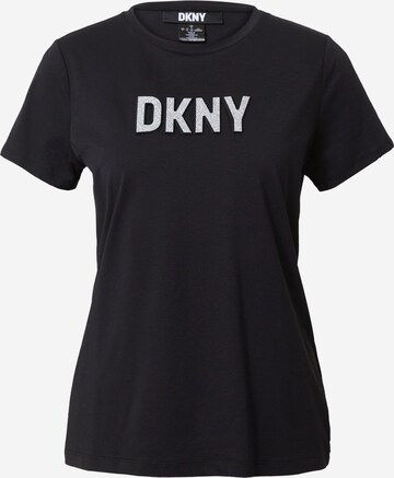 juoda DKNY Marškinėliai: priekis