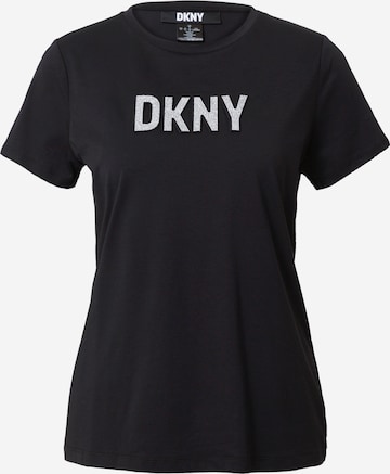 DKNY Póló - fekete: elől