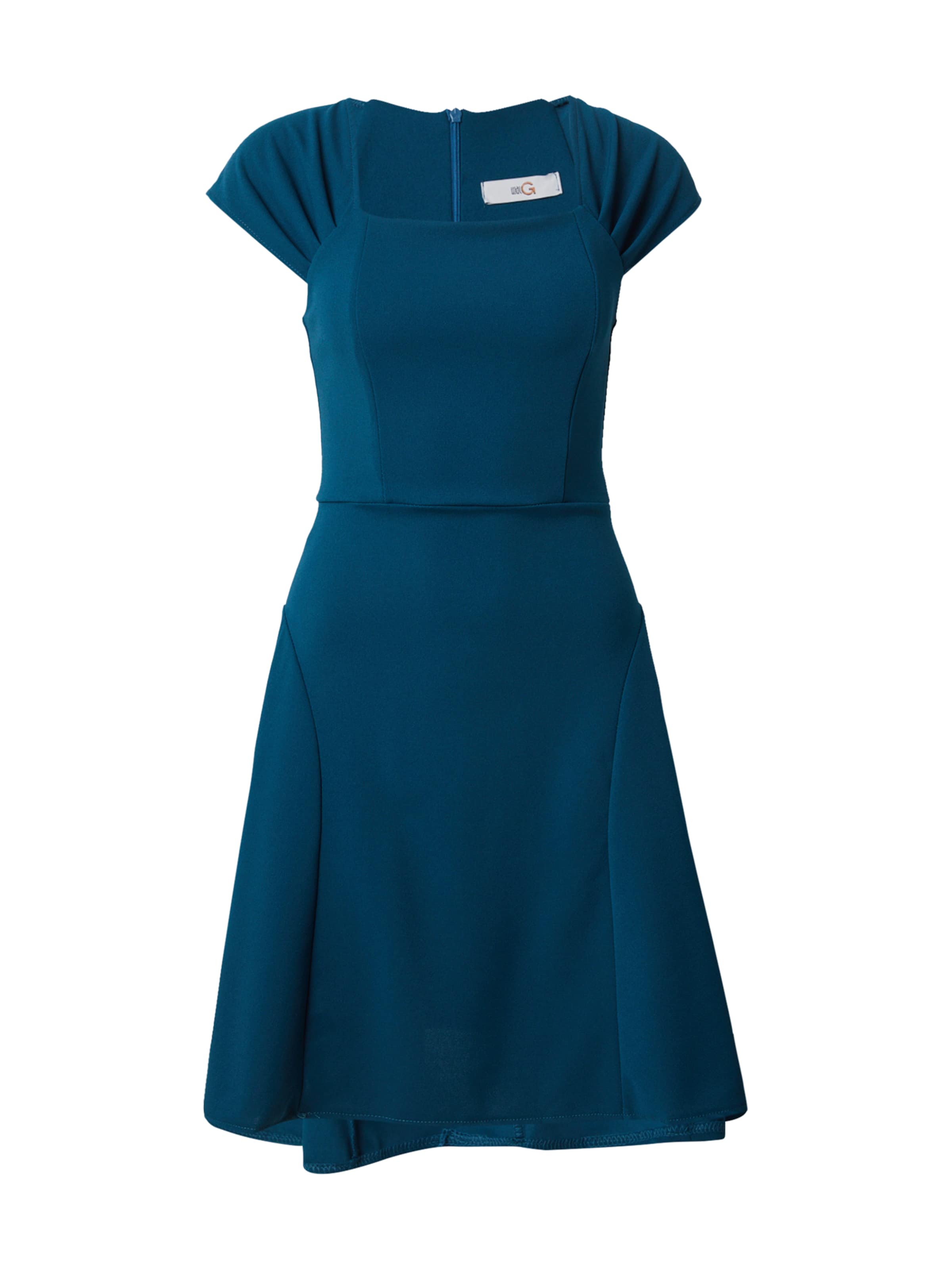 WAL G. Рокля 'ANNALEE' в синьо: отпред