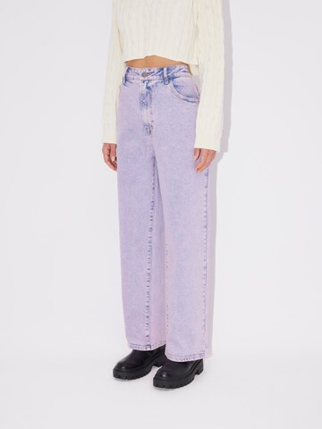 LeGer by Lena Gercke Regular Jeans 'Tessy' in Lila: voorkant