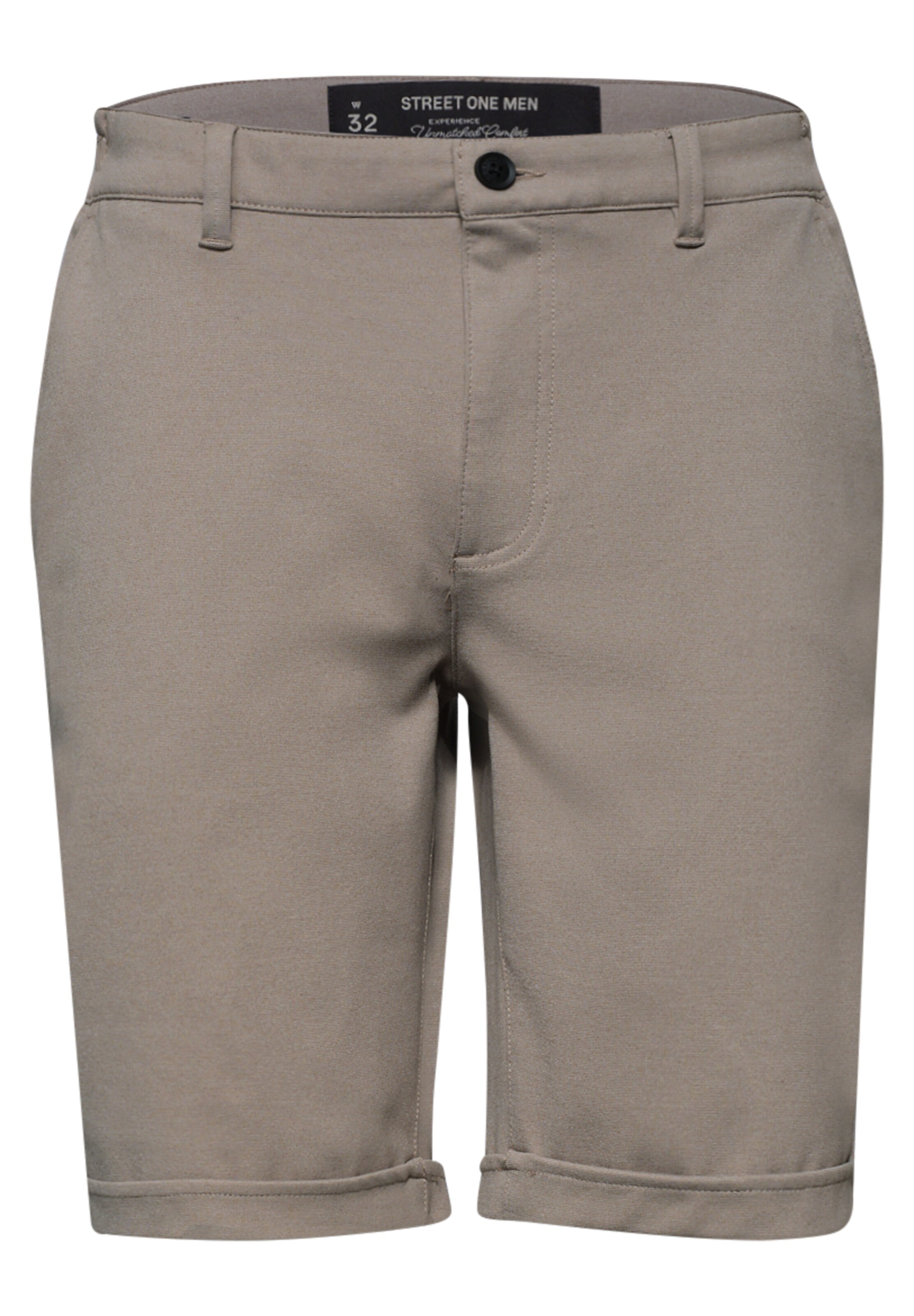Street One MEN Regular Shorts in Grau: Vorderseite