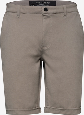 Street One MEN Regular Shorts in Grau: Vorderseite