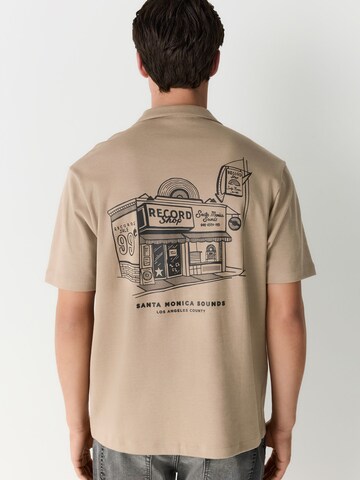 Next Rovný strih Košeľa - Hnedá