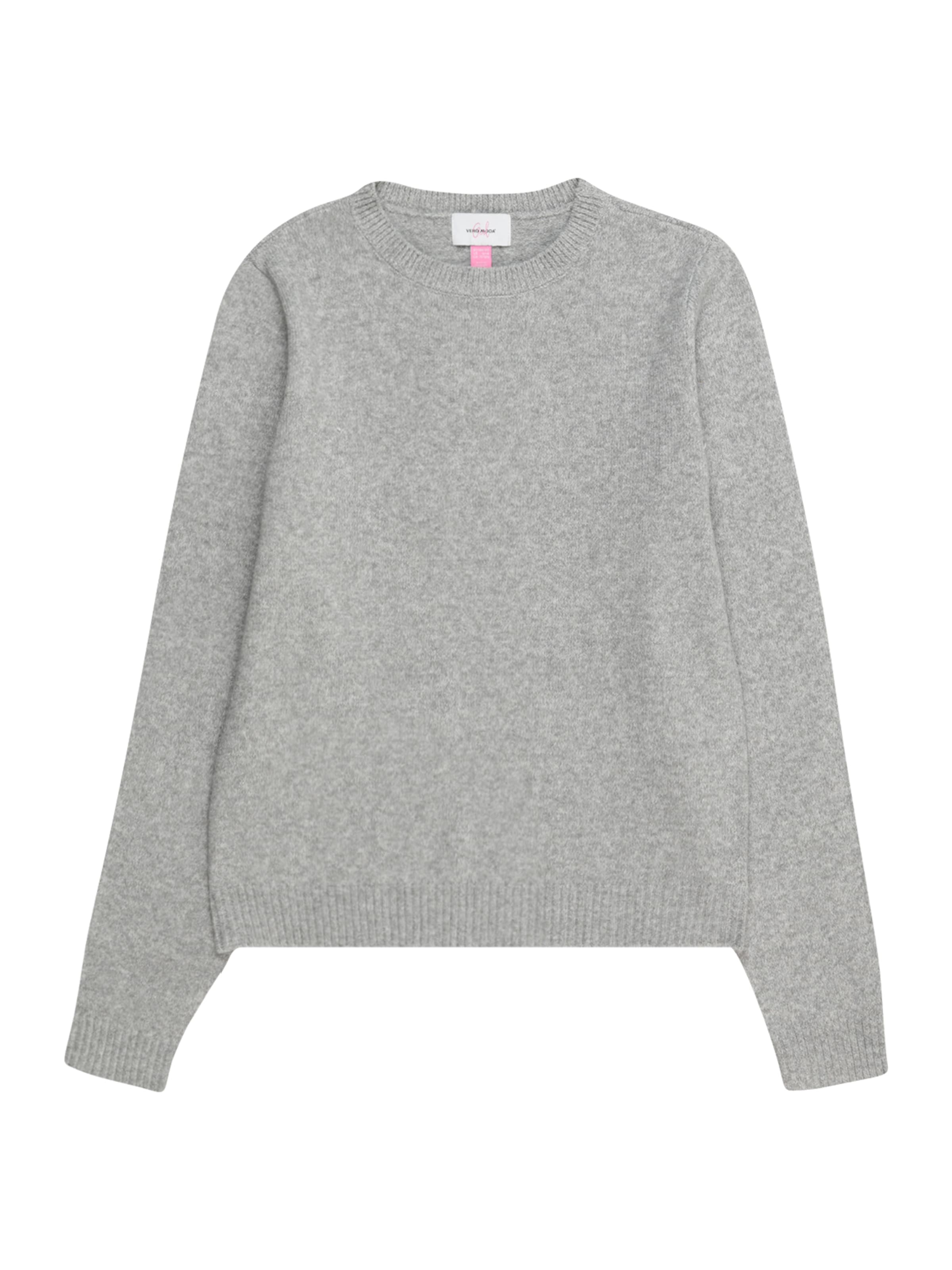 Vero Moda Girl Pullover 'VMDOFFY' i grå: forside