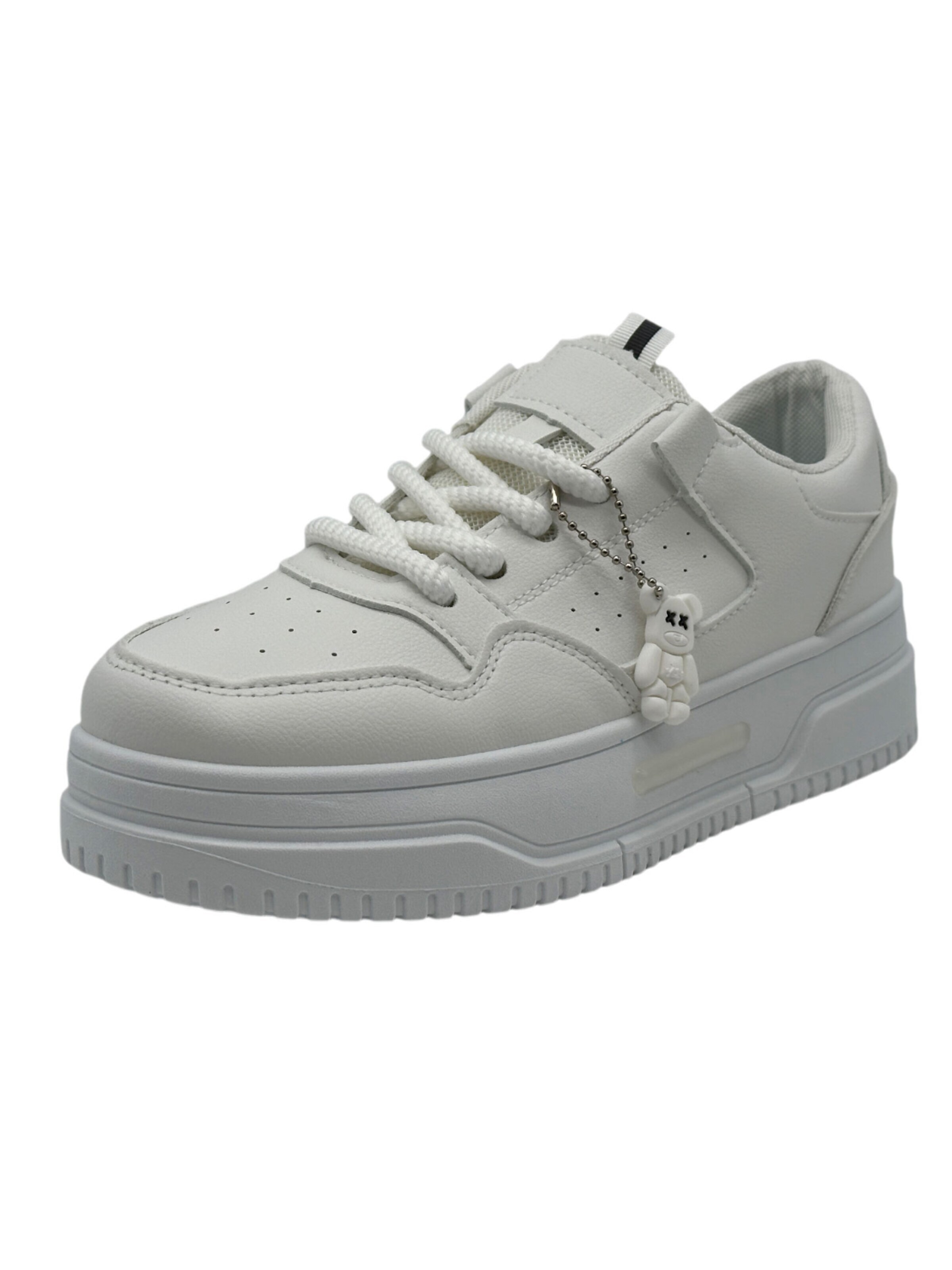 Nowaland Sneaker low 'Chunky Platform Trainers'‌‌‌‌‌‌‌‌‌ in Weiß: Vorderseite