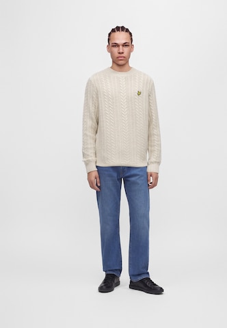 Pull-over Lyle & Scott en beige