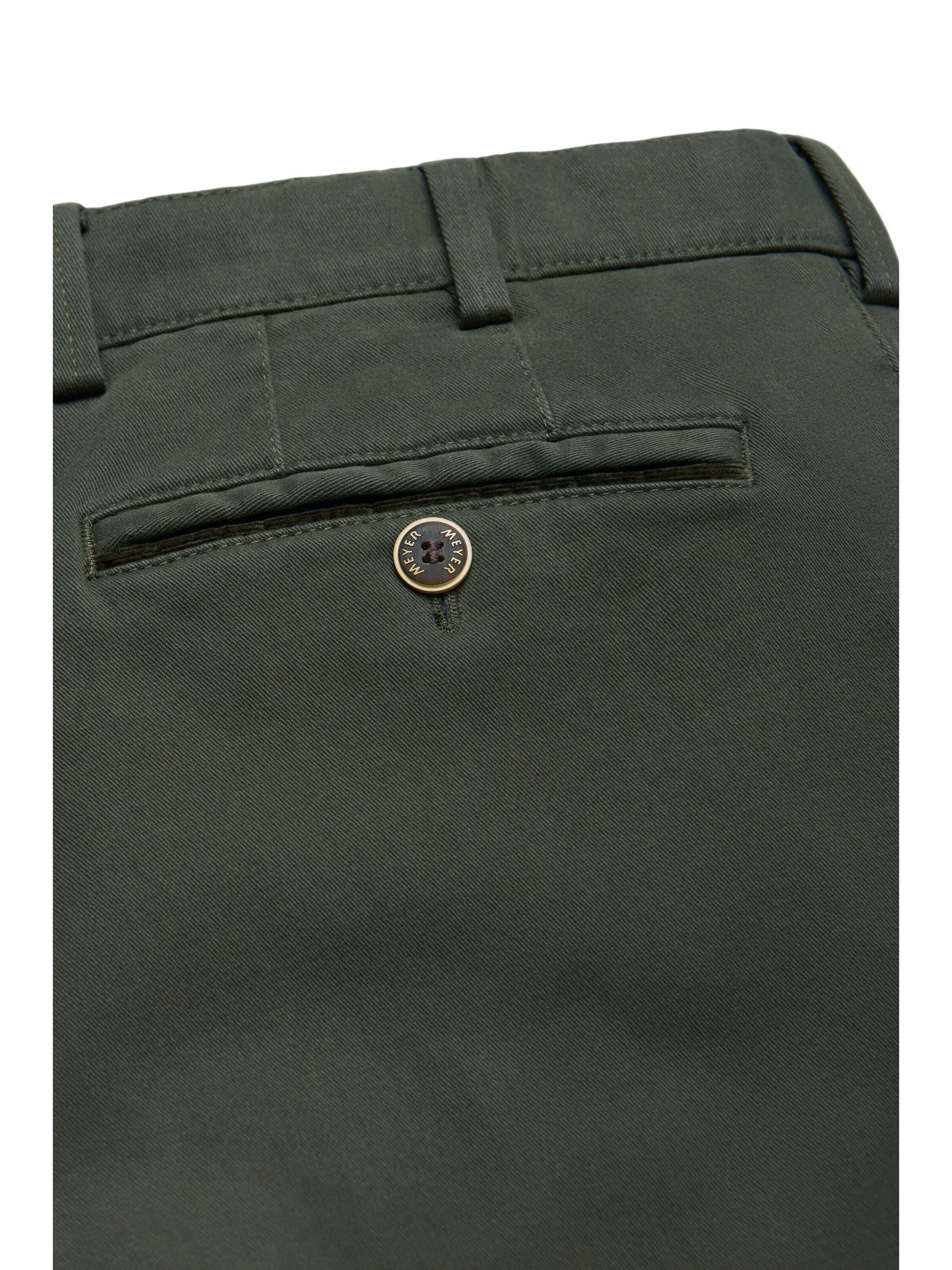 MEYER Regular Chino trousers in Green