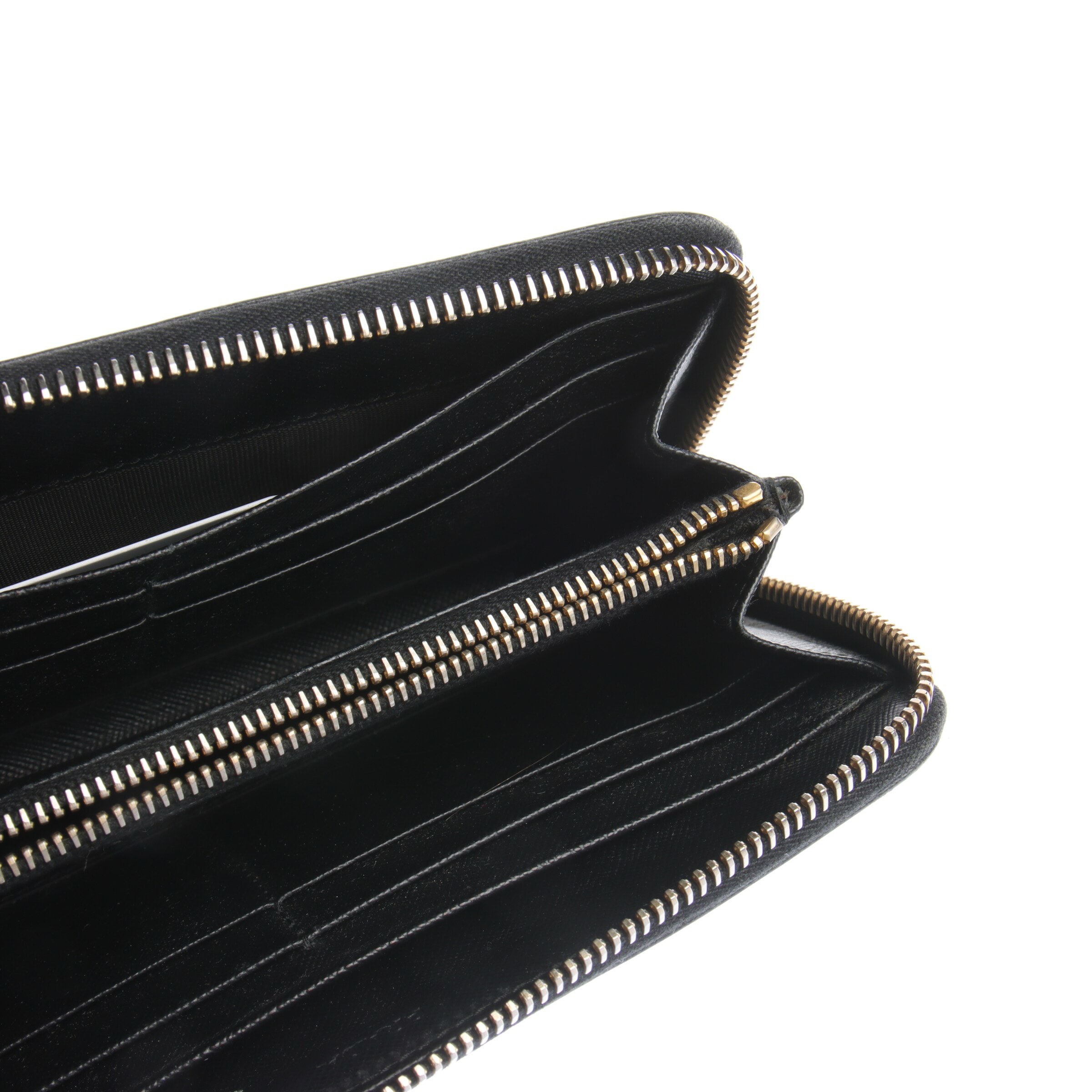 PRADA Small Leather Goods in One size in Black