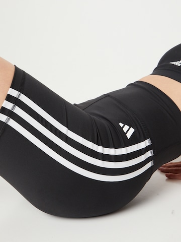 ADIDAS PERFORMANCE Skinny Urheiluhousut 'Essentials' värissä musta