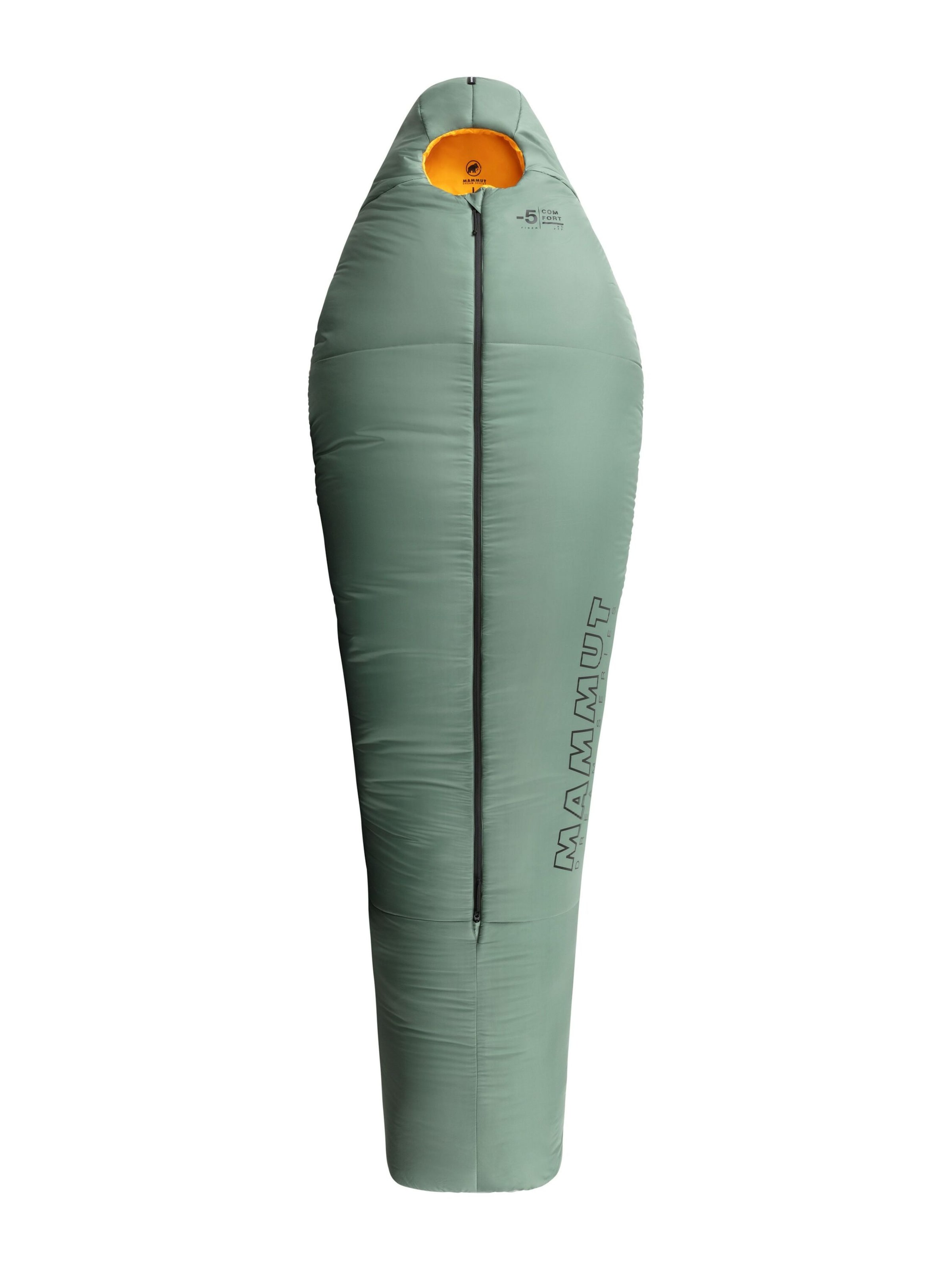 MAMMUT Sleeping Bag in Green: front