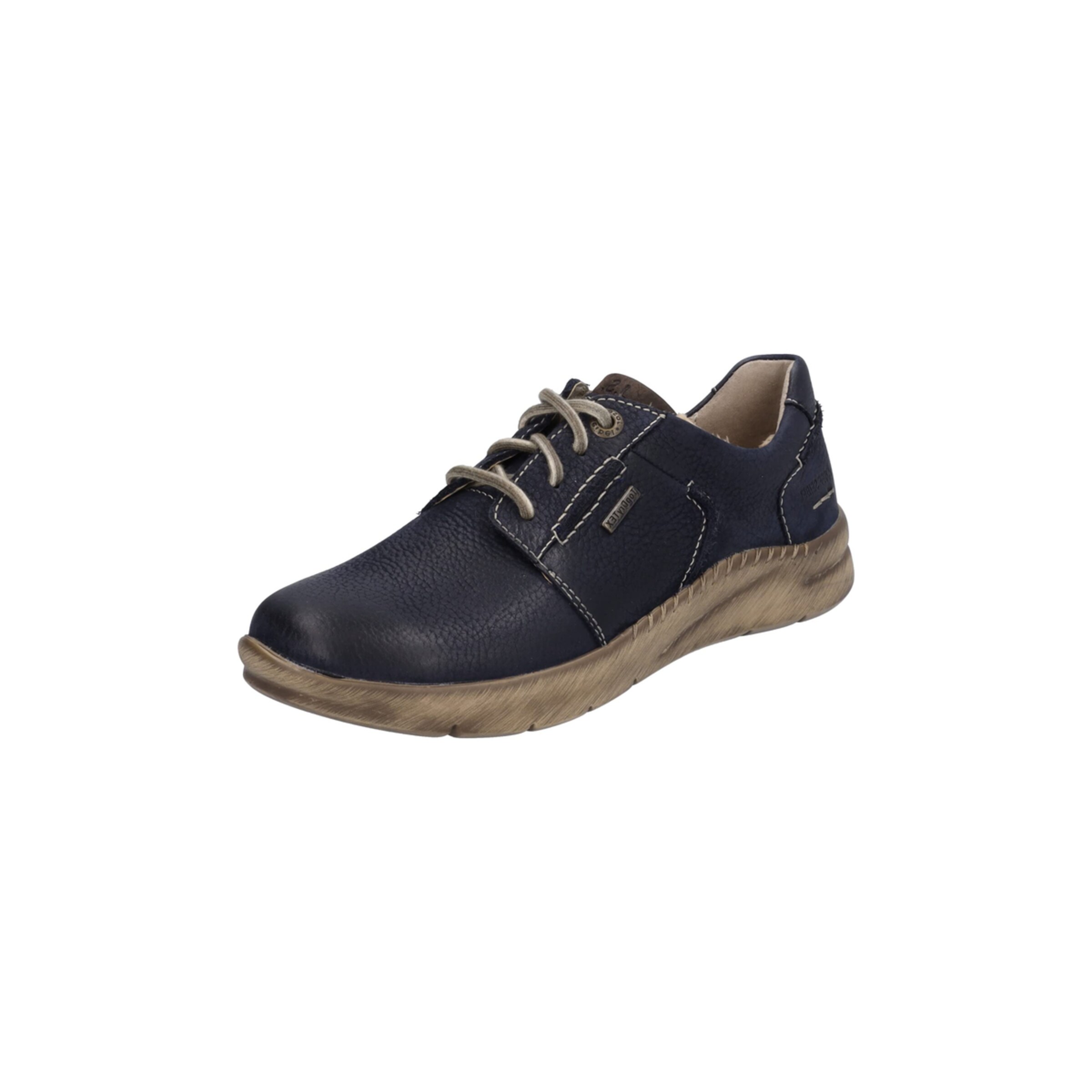 JOSEF SEIBEL Veterschoen in Blauw: voorkant
