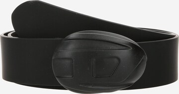 Ceinture DIESEL en noir : devant