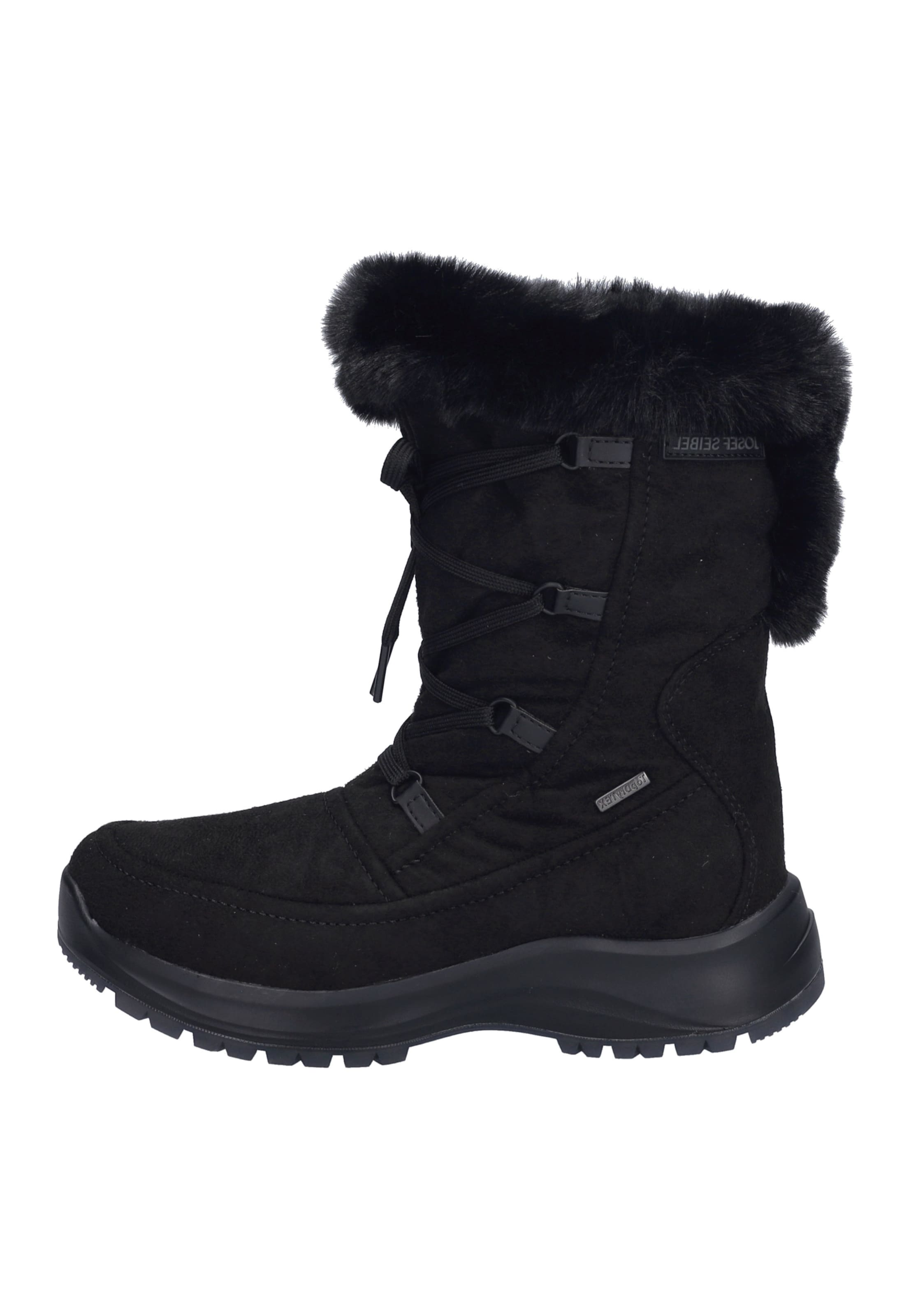 JOSEF SEIBEL Snowboots 'Colorado' in Zwart: voorkant
