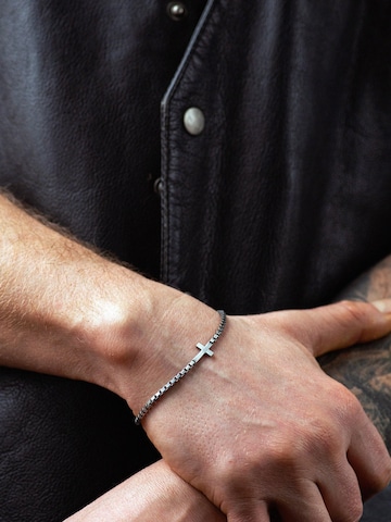 Bracelet 'TRAVERSE' REYTEL en argent