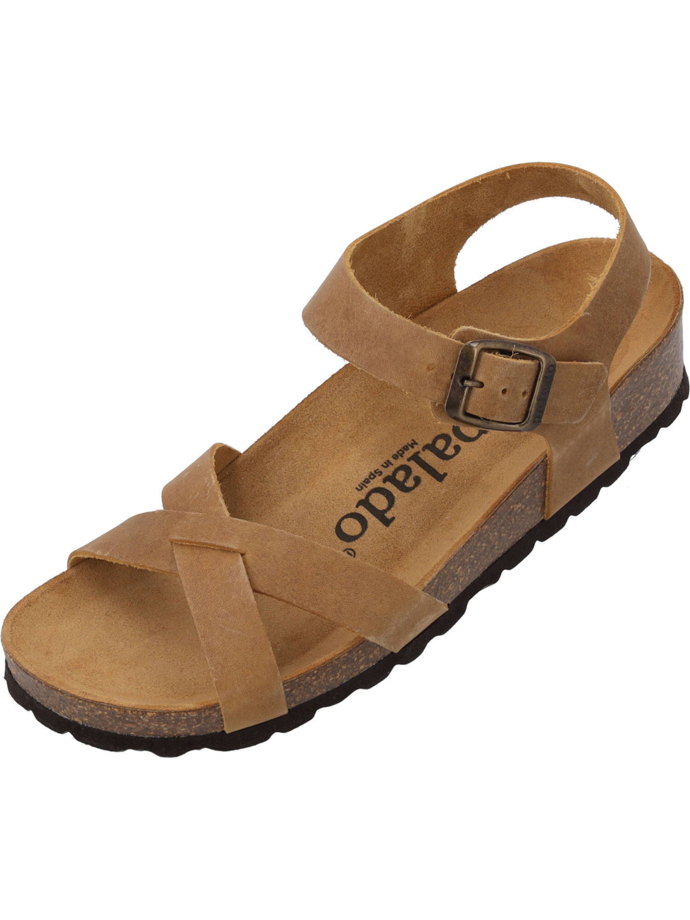 Palado Sandale 'Ronda' in Braun: Vorderseite