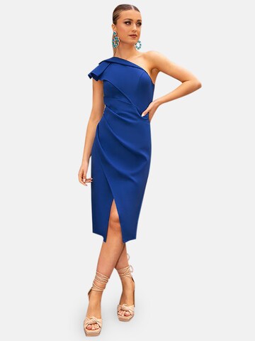 Chi Chi London Kleid in Blau