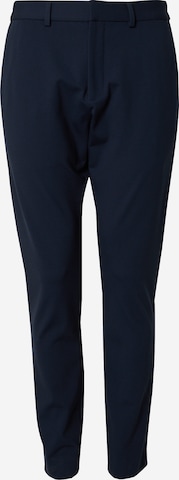 Coupe slim Pantalon chino ESPRIT en bleu : devant