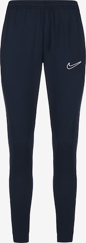 NIKE Tapered Workout Pants 'Academy 23' in Blue: front
