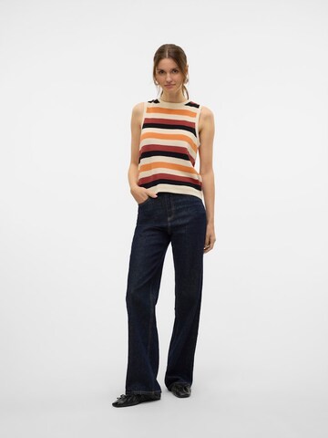 Top in maglia 'VMAruba' di VERO MODA in beige
