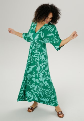 Aniston SELECTED Summer Dress in Green: front