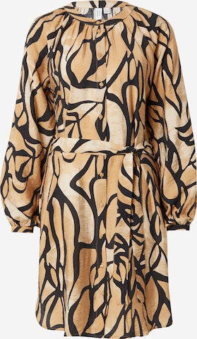 VERO MODAKošulja haljina 'VMMARTHA' - smeđa boja: prednji dio