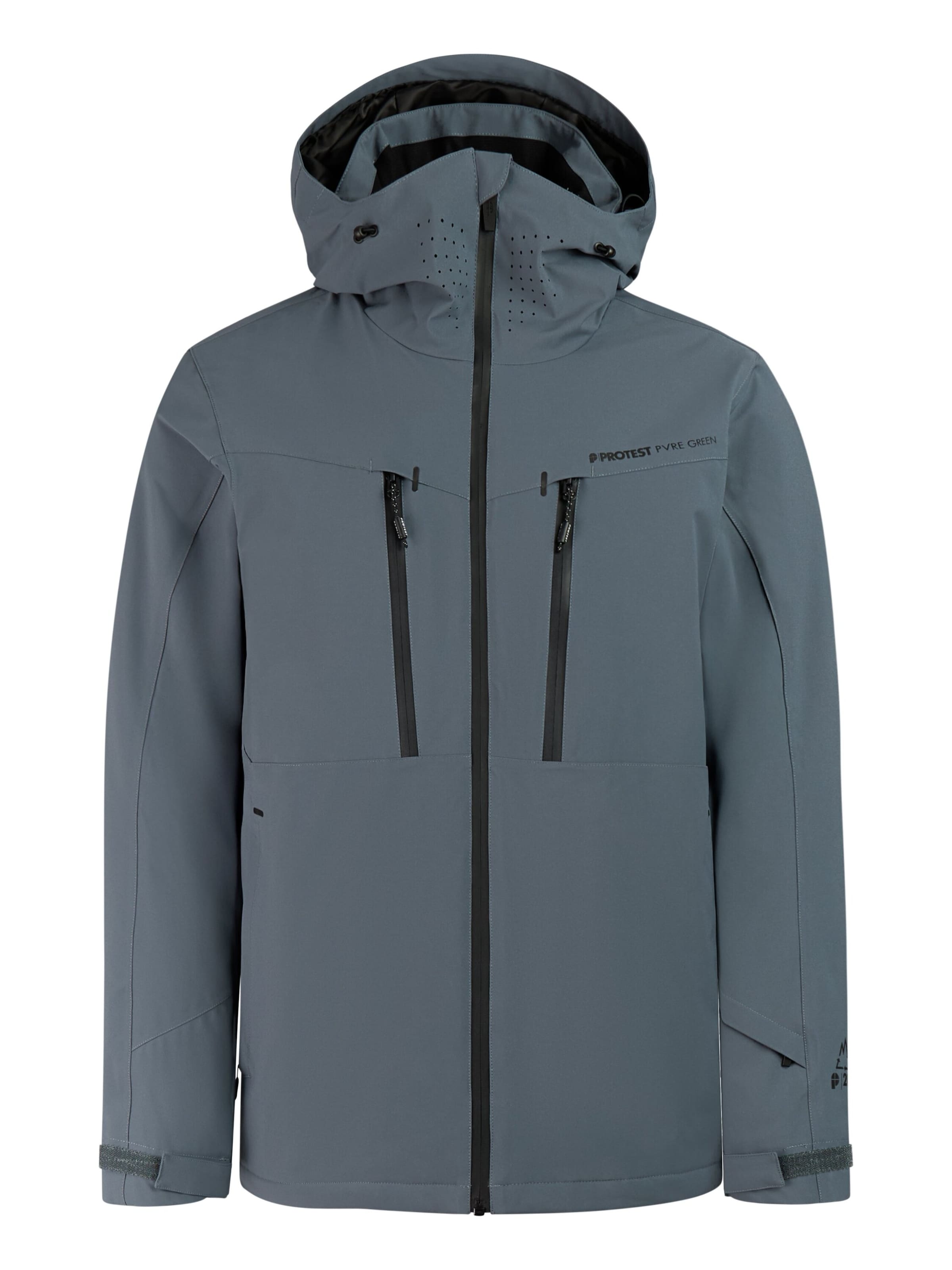 PROTEST Sports jacket 'PRTTIMOTHY' in Grey: front