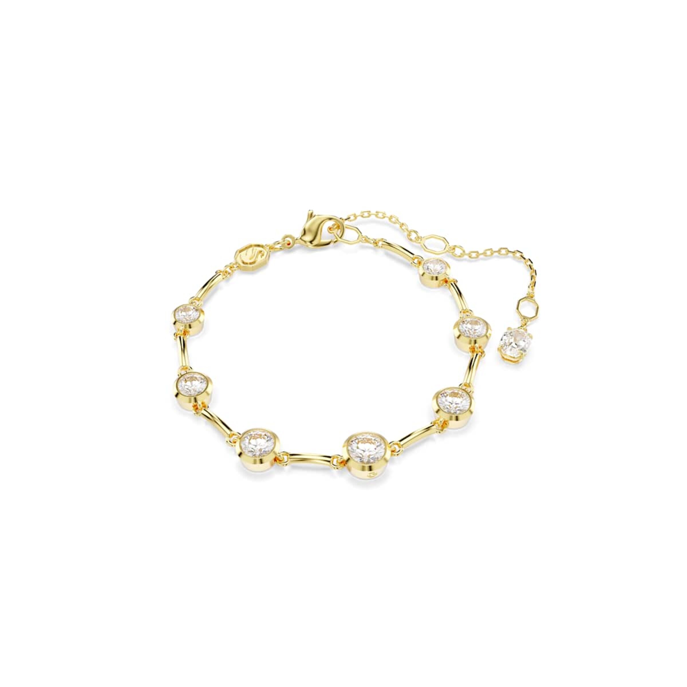 Swarovski Bracelet in Gold: front