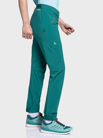 Schöffel Tapered Outdoor trousers 'Hestad L ' in Green