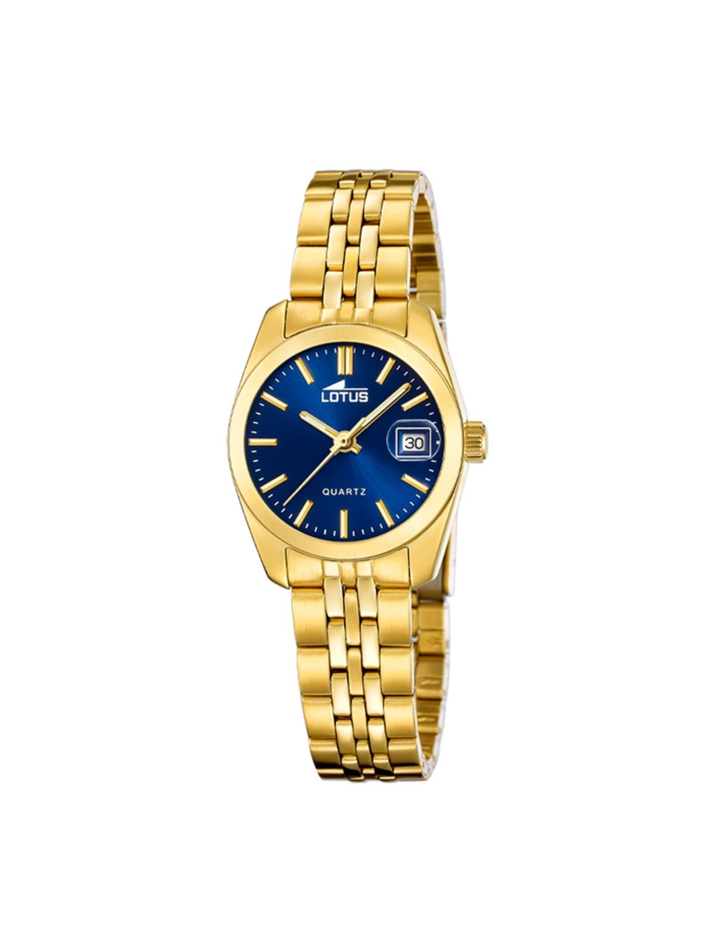 Lotus Analoog horloge 'Lotus - Watch Freedom - Quartz watch movement - Watch case width: 26 mm' in Blauw: voorkant