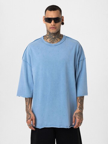 Dandalo T-Shirt 'Hans' in Blau: Vorderseite